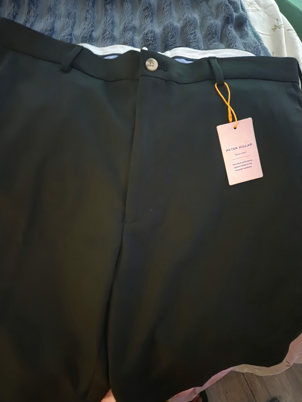 Peter Millar Black Tailored Dress shorts